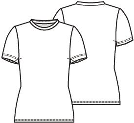 Knipmode 2602-44 t-shirt