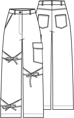 Knipmode 2512-05 broek