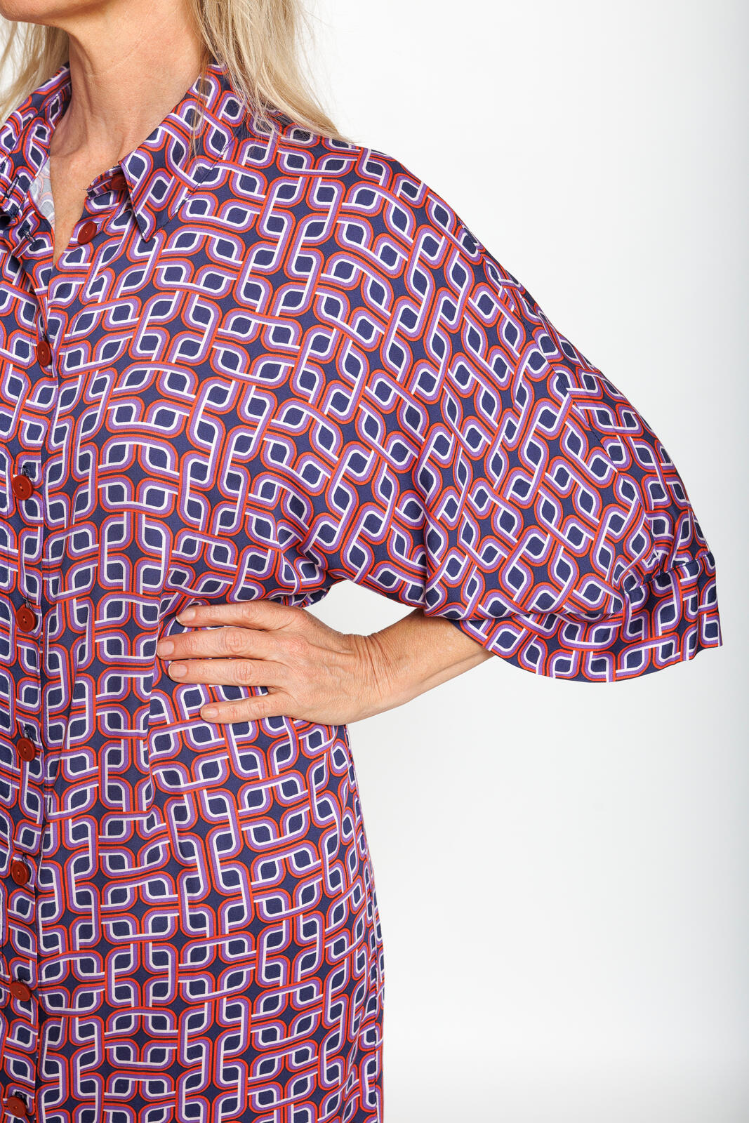 Knipmode 2401-06 jurk + blouse