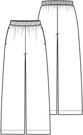 Knipmode 2511-08 broek