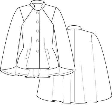 How to do fashion - No. 15 cape