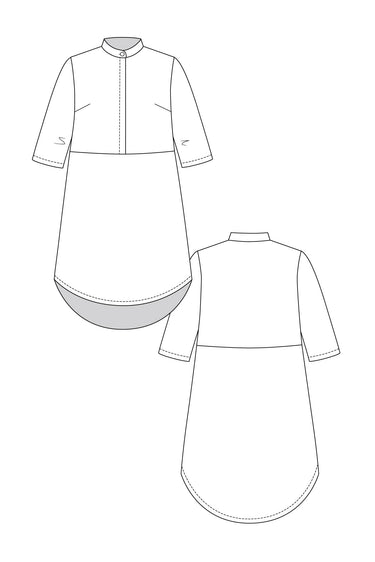 Named Clothing Helmi - blouse + tuniekjurk pdf-patroon