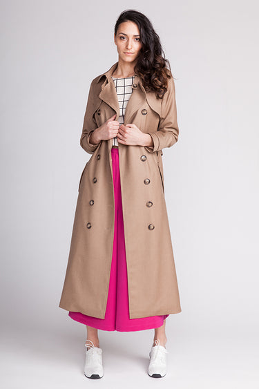 Named Clothing Isla - trenchcoat pdf-patroon
