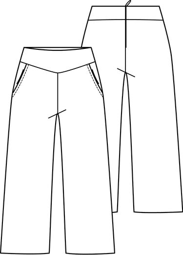 Knipmode 1808-12 broek