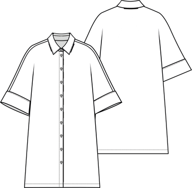 Knipmode 2401-06 jurk + blouse