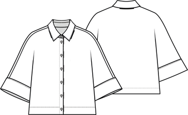 Knipmode 2401-06 jurk + blouse
