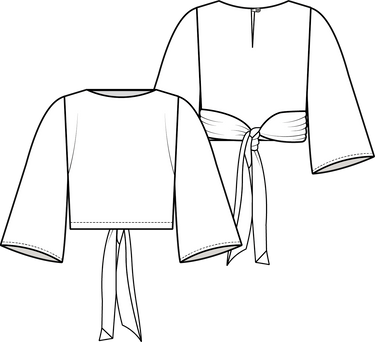 Knipmode 2401-07 top