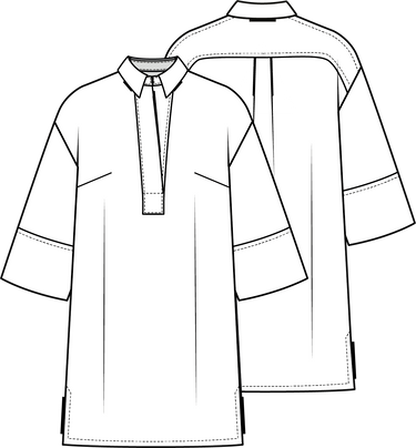 Knipmode 2401-08 tuniek