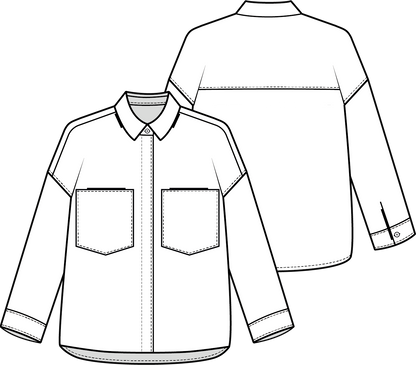 Knipmode 2401-09 blousejasje
