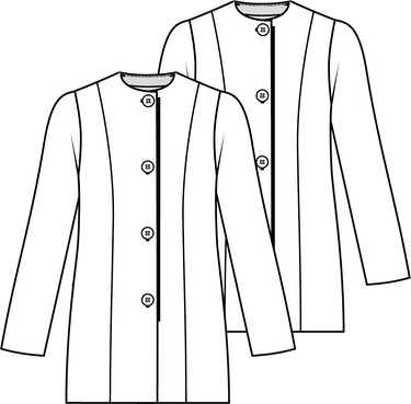 Knipmode 2403-01 jasje