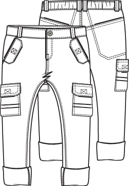 Knipmode 2403-32 broek