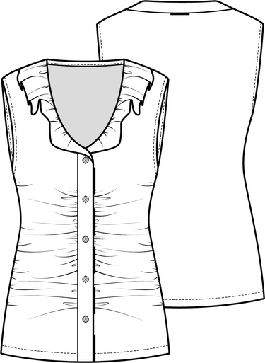 Knipmode 2404-07 Blouse