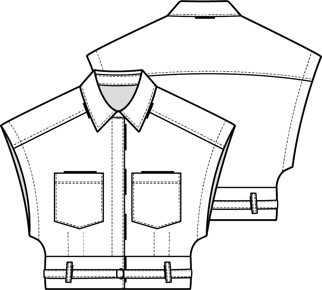 Knipmode 2404-12 blouse