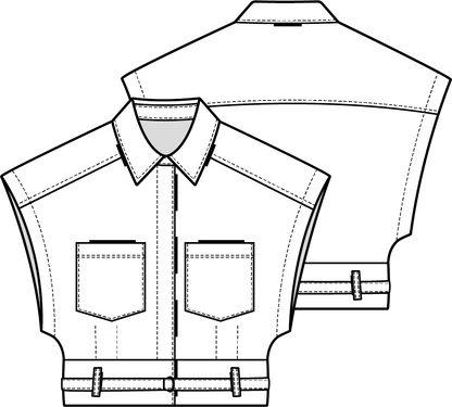 Knipmode 2404-12 blouse