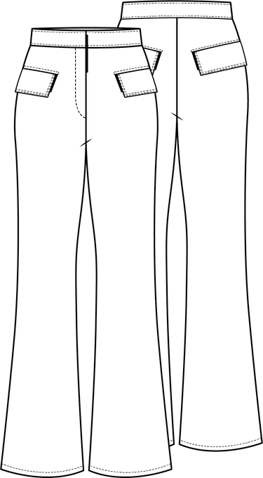 Knipmode 2404-17 broek