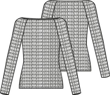 Knipmode 2406-02 top