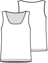 Knipmode 2408-22 singlet