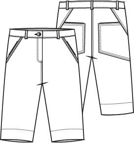 Knipmode 2408-36 broek