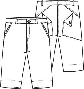 Knipmode 2408-37 broek