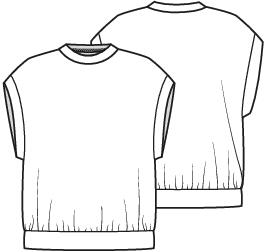 Knipmode 2409-11 top