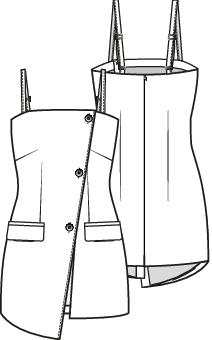 Knipmode 2412-01 gilet