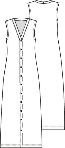 Knipmode 2502-15 gilet
