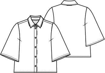 Knipmode 2503-04 blouse