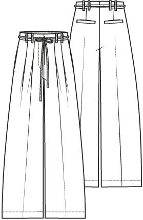 Knipmode 2503-06 broek