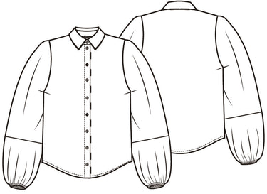 Knipmode 2609-04 blouse