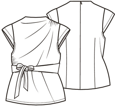 Knipmode 2609-08 top
