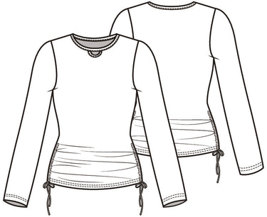 Knipmode 2609-25 top