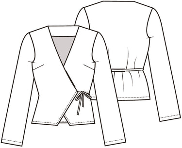 Knipmode 2610-18 blouse