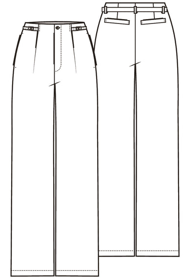 Knipmode 2610-21 broek