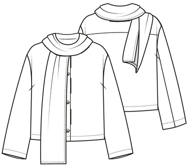 Knipmode 2611-02 jas