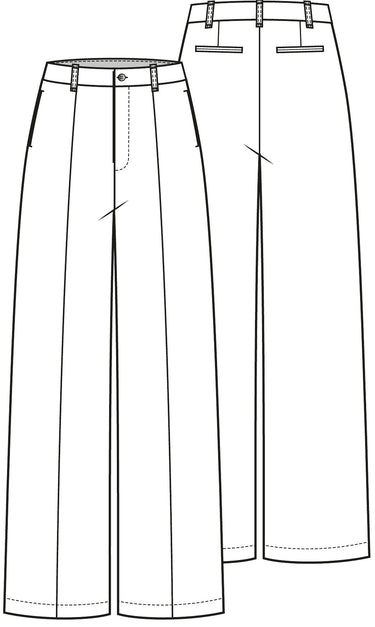 Knipmode 2611-21 broek