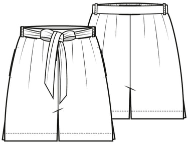 Knipmode 2611-24 short