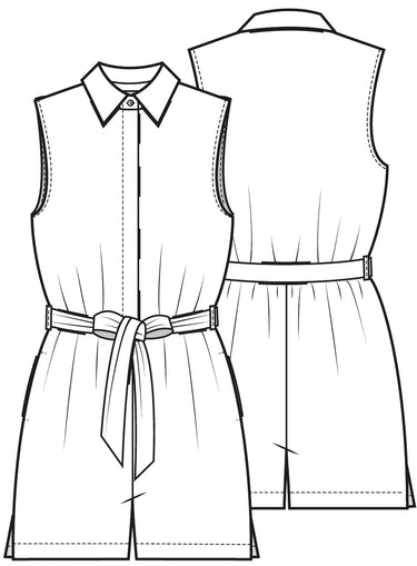 Knipmode 2611-26 playsuit