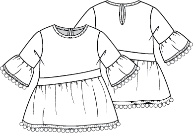 KNIPkids  2001-01 jurk
