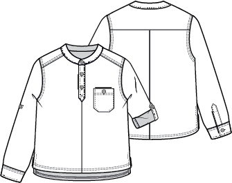 KNIPkids 2001-11 overhemd