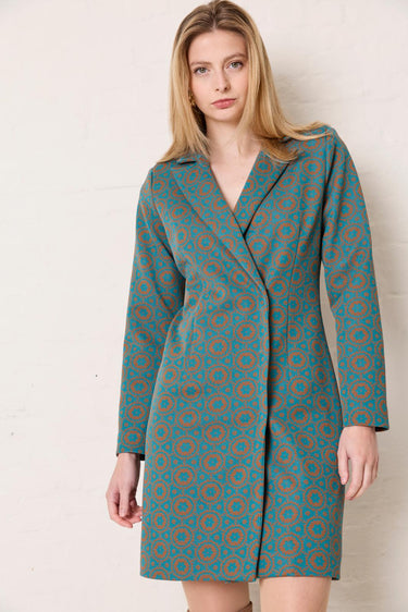 Knipmode 2411-14 robe manteau