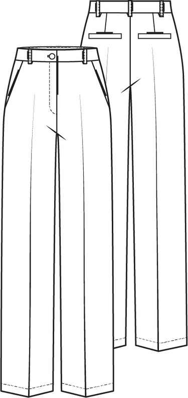 Knipmode 2310-03 broek