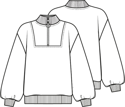 Knipmode 2310-12 sweater