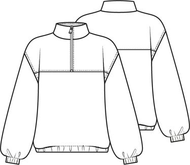 Knipmode 2310-13 sweater en croptop