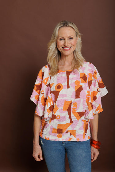 Knipmode 2402-18 top