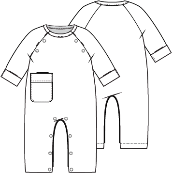 KNIPkids 2301-01 babypakje