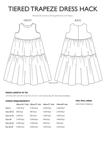 Merchant & Mills - Trapeze Hack bundel