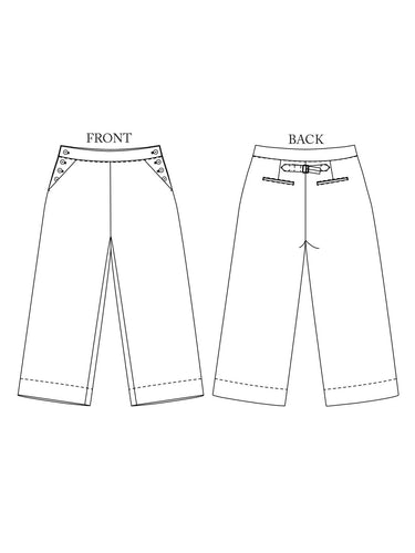 Merchant & Mills - Quinn Trousers Plus Size