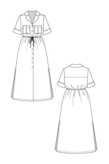Named Clothing Reeta - jurk pdf-patroon