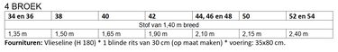 Knipmode 2310-04 broek