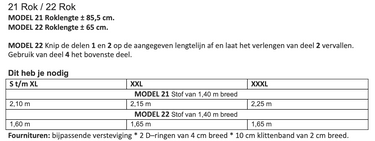 Knipmode 2609-21 rok
